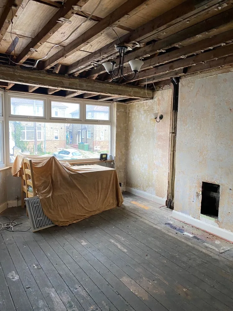 Interior before refurbishment